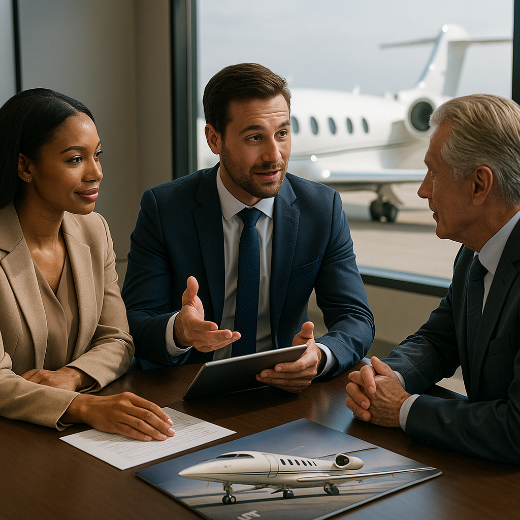 Je veux des personnes qui proposent des solutions  une clientle VVIP pour lui vendre des vols sur un des meilleurs avion-1